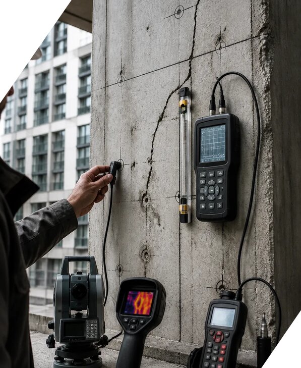 Инструментальное обследование зданий в Железногорске от 15506 р. | ЭкспертизаРоссия