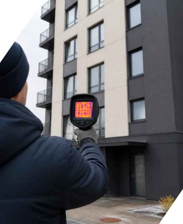 Тепловизионное обследование зданий в Железногорске от 5169 р. | ЭкспертизаРоссия